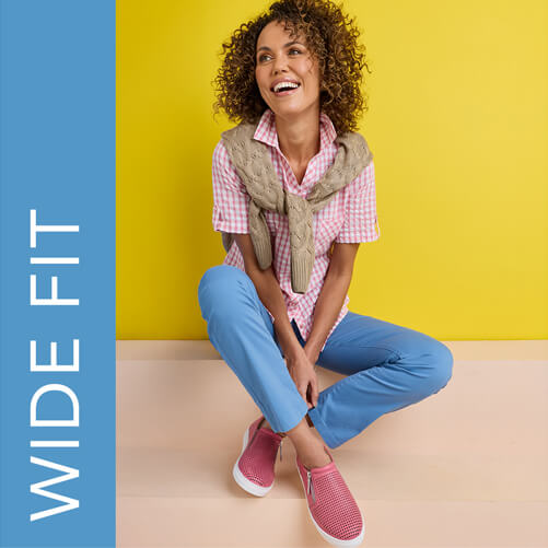Shop Ladies Wide Fit Footwear